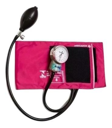 Imagem de Aparelho De Pressao Esfigmomanometro + Esteto Pamed Duplo