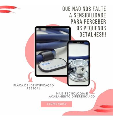 Imagem de Aparelho De Pressão Manual + Estetoscópio Duplo + Bolsa P. A. MED