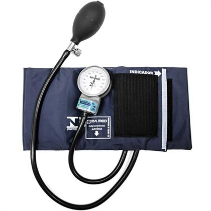 Imagem de Aparelho De Pressão Manual + Estetoscópio Duplo + Bolsa P. A. MED