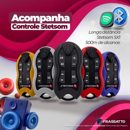 Imagem de Aparelho de Som Automotivo Sem Toca Cd Mp3 Player Bluetooth Radio Usb Sd Controle Remoto