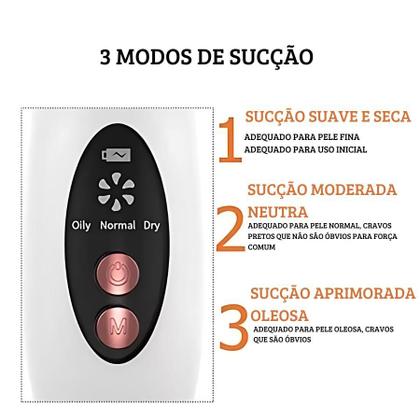 Imagem de Aparelho de Sucção a Vácuo para Cravos e Espinhas