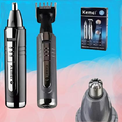 Imagem de Aparelho De Tirar Pelo Nariz Barba E Bigode Kemei KM-6511