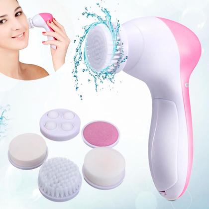 Imagem de Aparelho Facial 5 em 1 Rotativo Esfoliante Para Pele
