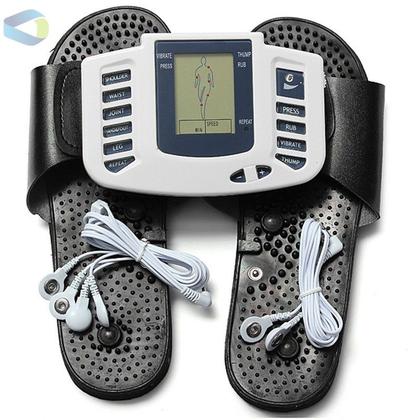 Imagem de Aparelho Fisioterapia Tens Massagem Relaxamento + Chinelo