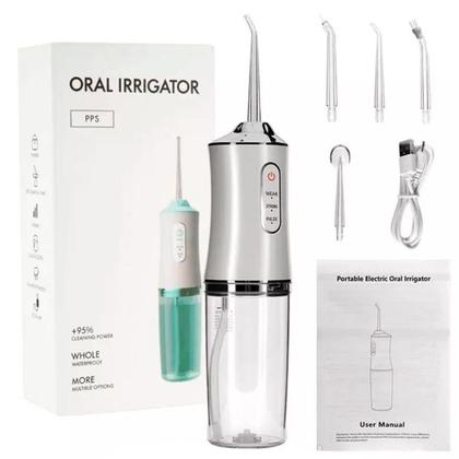 Imagem de Aparelho Higiene Dental Bucal Jato Dágua Irrigador Portátil