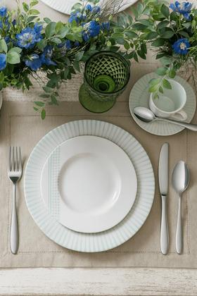 Imagem de Aparelho Jogo De Jantar Pratos Kit 20 Peças Porcelana Completo Monocroma Tramontina