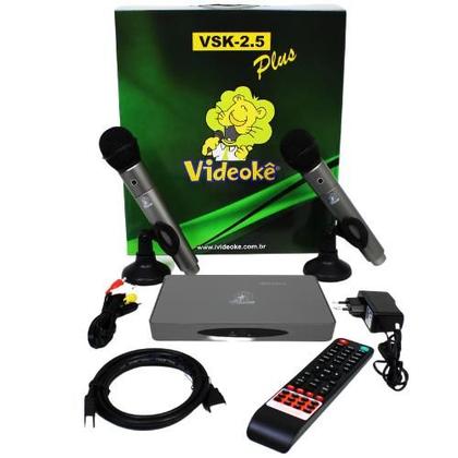 Imagem de Aparelho Karaokê Videokê Vsk2.5 Plus Com 11.999 Canções