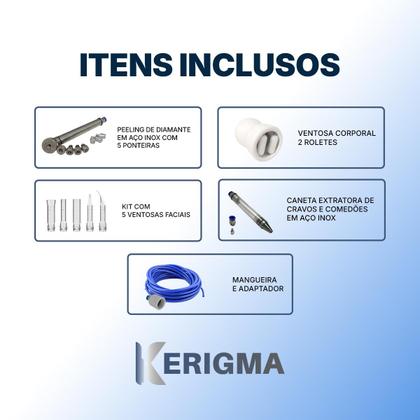 Imagem de Aparelho Limpeza Facial Vácuo Dermo System - Kerigma