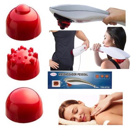 Imagem de Aparelho Massageador Portátil Com Infra-Vermelho Eletrico 220V, 0732