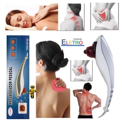 Imagem de Aparelho Massageador Portátil Com Infra-Vermelho Eletrico 220V, 0732