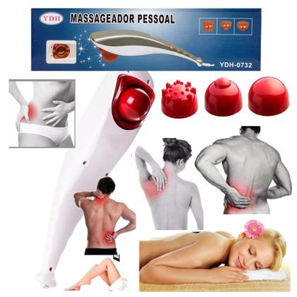 Imagem de Aparelho Massageador Portátil Com Infra-Vermelho Eletrico 220V, 0732