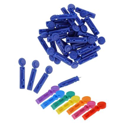 Imagem de Aparelho Medidor de Glicose Glicemia Diabetes GTech Lite mais 100 Agulhas