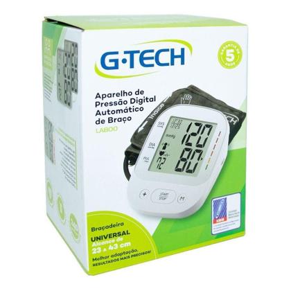 Imagem de Aparelho Medidor de Pressão Arterial Digital de Braço GTech LA800