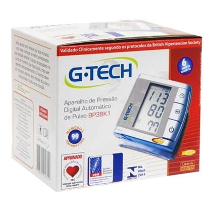 Imagem de Aparelho medidor de pressão arterial digital de pulso G-Tech BP3BK1