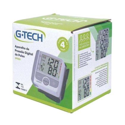 Imagem de Aparelho Medidor de Pressão Digital Pulso G-Tech GP300