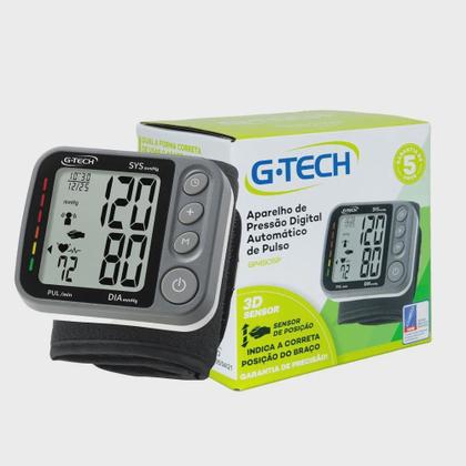 Imagem de Aparelho Medidor De Pressão Digital Pulso Gp450 G-tech Cor Cinza