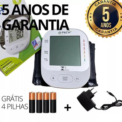 Imagem de Aparelho Medidor Pressão Digital Braço La800 G-tech + Fonte