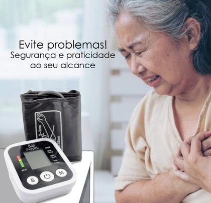 Imagem de Aparelho Medir Pressão Aferir de Braço Arterial Premium Original