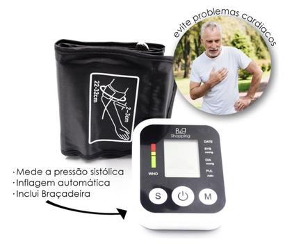 Imagem de Aparelho Medir Pressão Aferir de Braço Arterial Premium Original