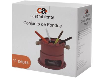 Imagem de Aparelho Panela Fondue 6 Pessoas Conjunto Entrega Imediata