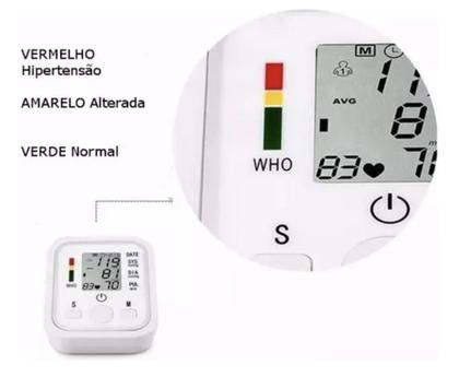 Imagem de Aparelho Para Medir Pressão Aferir de Braço Arterial Original