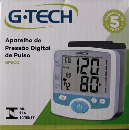 Imagem de Aparelho Para Medir Pressão Arterial De Pulso Gtech Completo