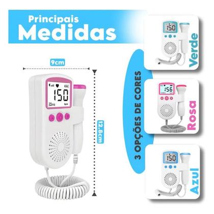 Imagem de Aparelho para ouvir o coração do bebê na barriga