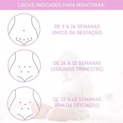 Imagem de Aparelho para ouvir o coração do bebê na barriga