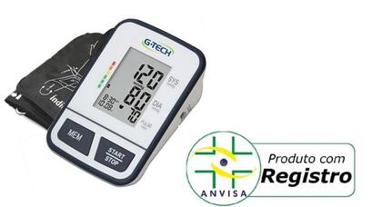 Imagem de Aparelho Pressão Digital Automático Braço G-Tech BSP11 medidor