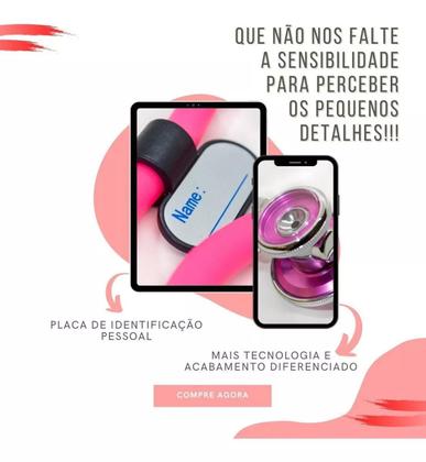 Imagem de Aparelho Pressao Esteto  Case Estetoscopio Esfigmo Enfermagem