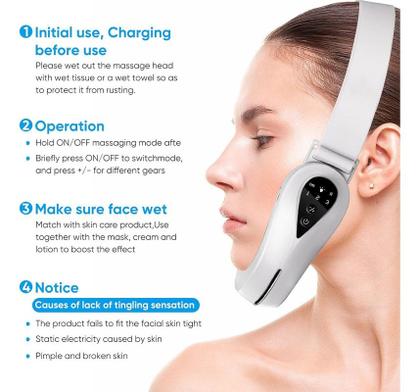 Imagem de Aparelho Redutor de Papada e Gordura Facial Teraphy com Lifting e Rejuvenescimento Rápido