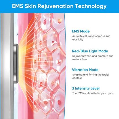 Imagem de Aparelho Redutor de Papada e Gordura Facial Teraphy com Lifting e Rejuvenescimento Rápido