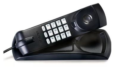 Imagem de Aparelho Telefone Telefônico Fixo Linha de Mesa Parede Intelbras Preto