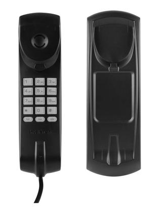 Imagem de Aparelho Telefone Telefônico Fixo Linha de Mesa Parede Intelbras Preto