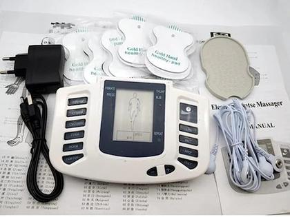 Imagem de Aparelho Tens Profissional Fisioterapia Com Eletrodos