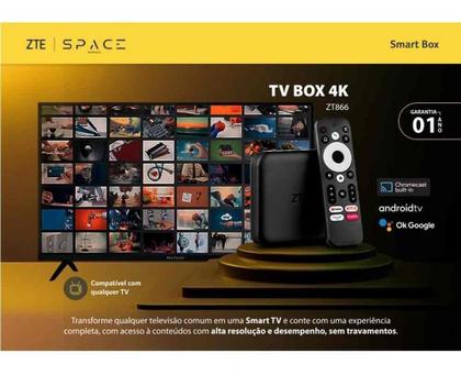 Aparelho Transforma Tv Smart ZTE ZT866 Séries Filmes Youtube