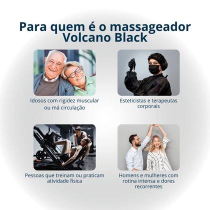 Imagem de Aparelho Volcano Black Músculo Profundo Relaxamento + Brinde