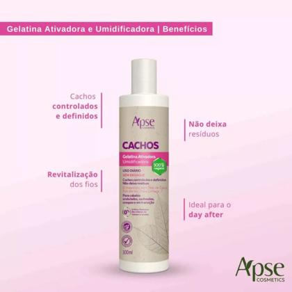 Imagem de Apice Kit Cachos Tratamento Completo (4 PRODUTOS)