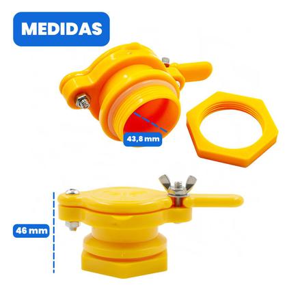 Imagem de Apicultura Torneira de Corte Rápido Plástico Para Envase Mel