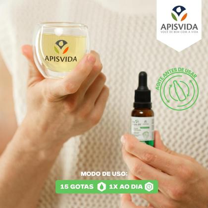 Imagem de APISVIDA Nanoprópolis  Extrato de Própolis Verde 20mL  Alta Concentração com Nanotecnologia