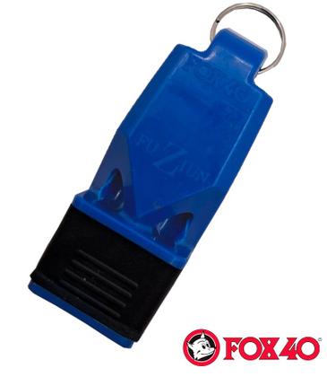 Imagem de Apito Fox 40 Fuziun Importado 118 Dcb com Cordão cor Azul