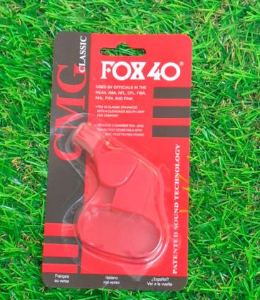 Imagem de Apito Futebol Fox 40 Classic com Dedal 115 Dcb Blister Lacrado