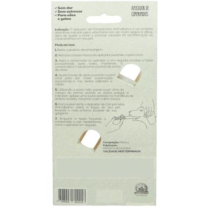 Imagem de Aplicador de Comprimidos AnimalíssimoPara Cães e Gatos Kit Com 6 unidades