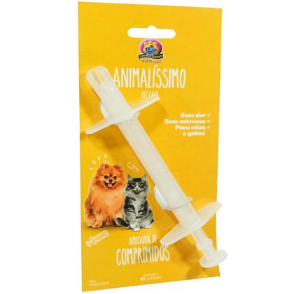 Imagem de Aplicador de Comprimidos AnimalíssimoPara Cães e Gatos Kit Com 6 unidades