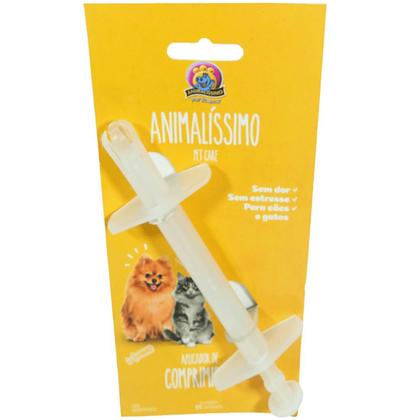Imagem de Aplicador de Comprimidos AnimalíssimoPara Cães e Gatos Kit Com 6 unidades
