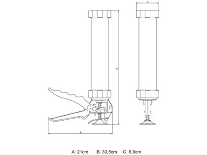 Imagem de Aplicador de Silicone Tramontina Master - 43198002