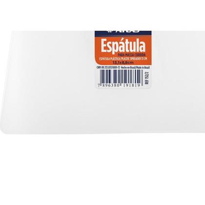 Imagem de Aplicador Para Massa Atlas 13,1Cm Celuloide - Kit C/12 Pecas