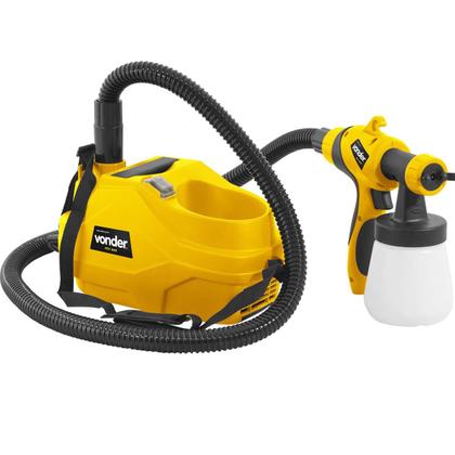 Imagem de Aplicador Pintura Elétrica PEV 600 1,8mm 390W 127V Vonder Hvlp Jato 3 Opções Ajuste Volume Tinta