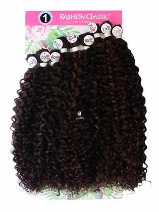 Imagem de Aplique Cabelo Cacheado Bio Fibra / Vegetal - Fashion Classic - Carnaval - Para O Dia A Dia