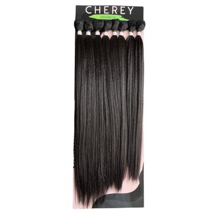 Imagem de Aplique Cabelo Liso Para Entrelace Yaki 100% Orgânico 8 Telas Cherey